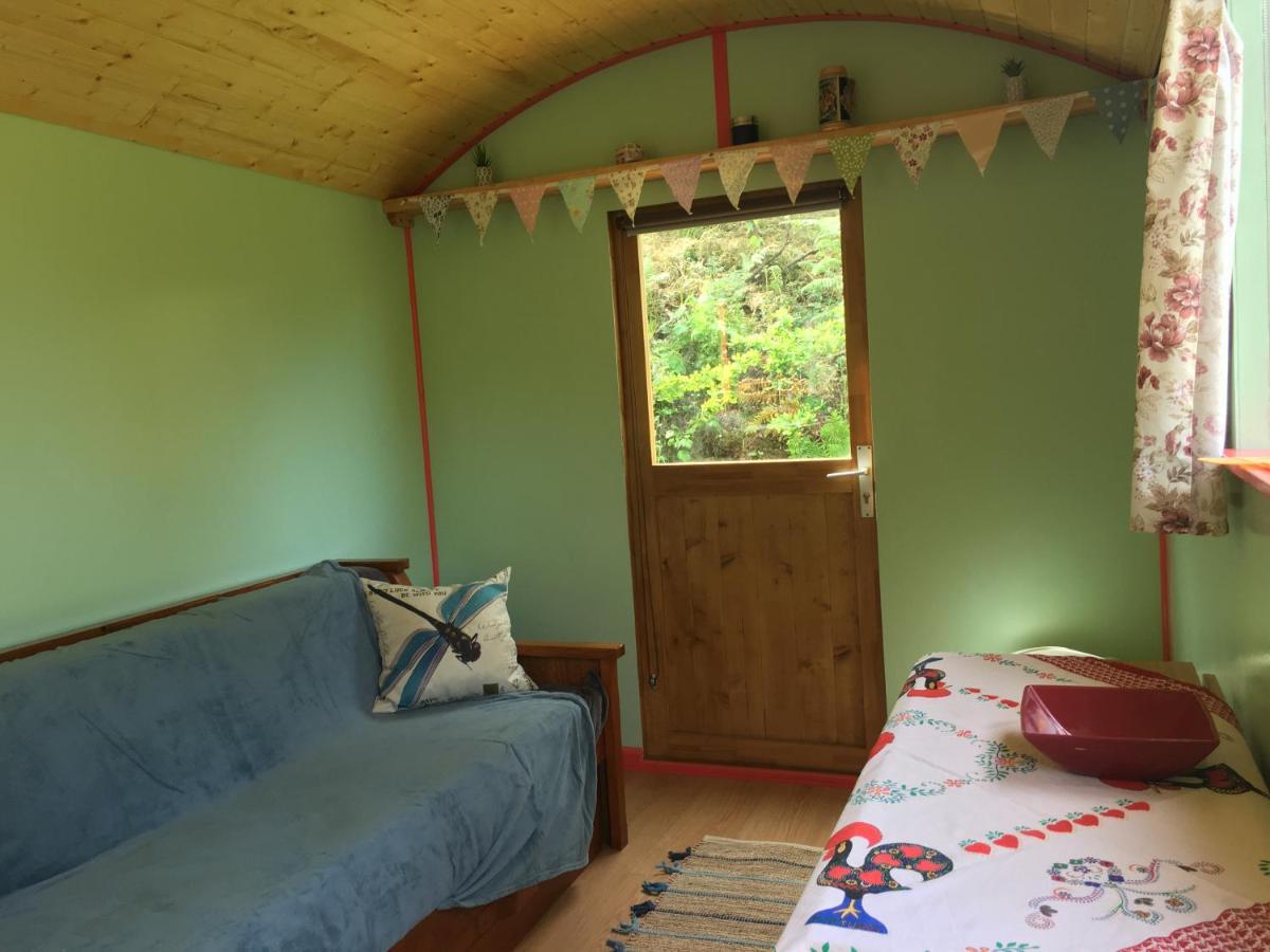 Rosa The Cosy Cabin - Gypsy Wagon - Shepherds Hut, River Views Off-Grid Eco Living Pedrogao Grande Exteriör bild